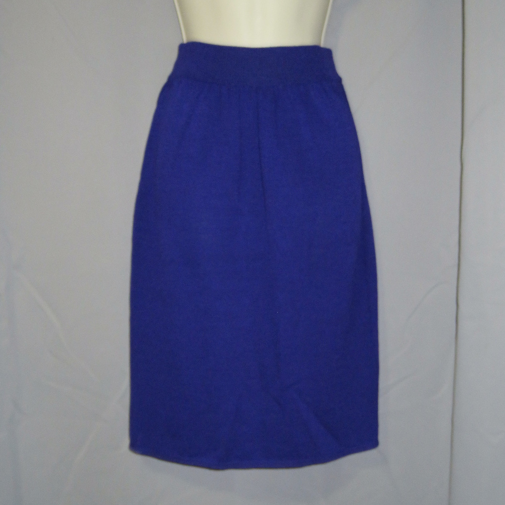 Classic St John Collection Pencil Skirt Royal Purp